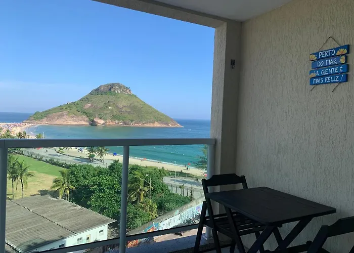 Apto Na Praia Do Pontal Com Vista Deslumbrante - Villa Del Sol Residences Rio de Janeiro